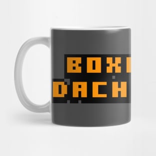 8-bit Boxin Dachshund Mug